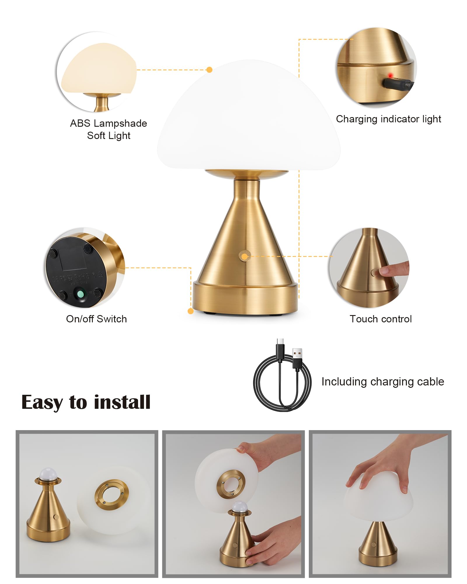 INTELIVE dining-room-ambient-lamp sets mood during meals and gatherings.