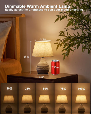 INTELIVE remote control makes lighting adjustments easy from bed or couch