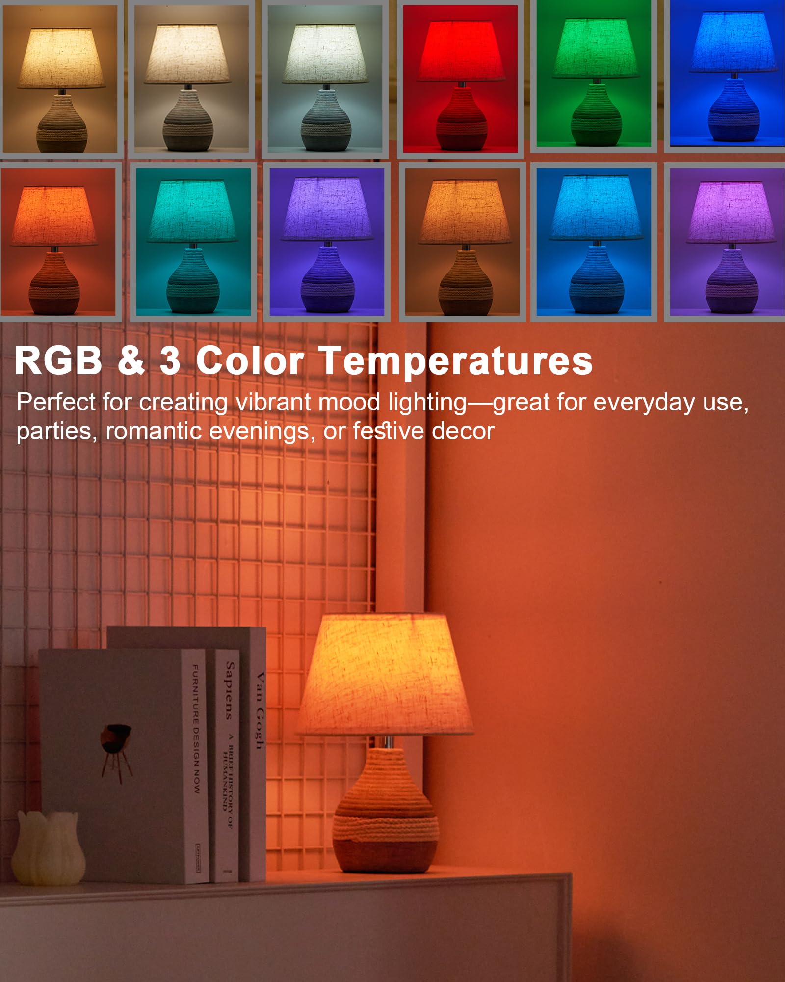 INTELIVE timer function automates lighting for bedtime or meals