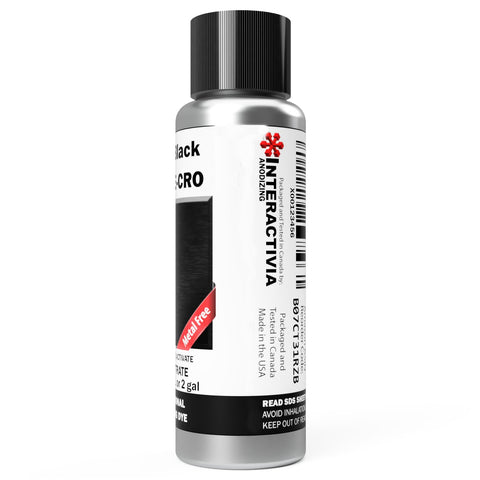 UV protected packaging of INTERACTIVIA Black E-CRO for pigment stability