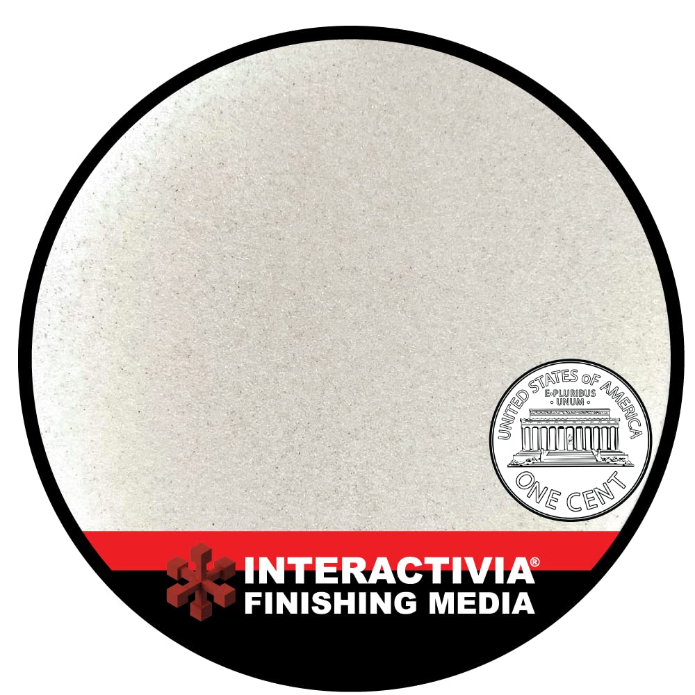 Interactivia glass beads 220-240 Mesh for controlled peening