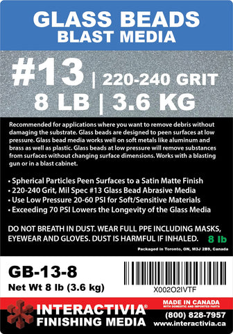 Plastic surfaces cleaned gently with Interactivia beads