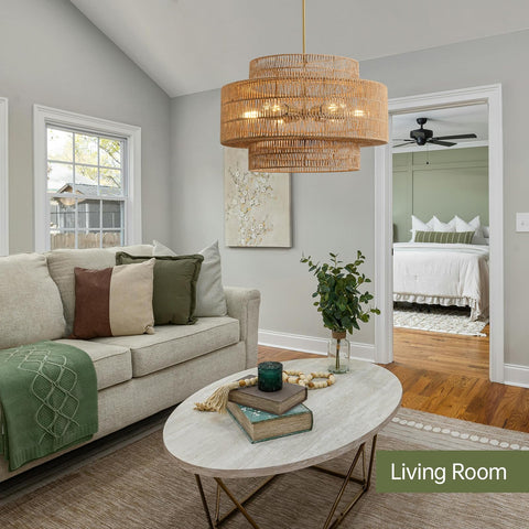 InterMaka sturdy metal frame supports durable farmhouse styling.