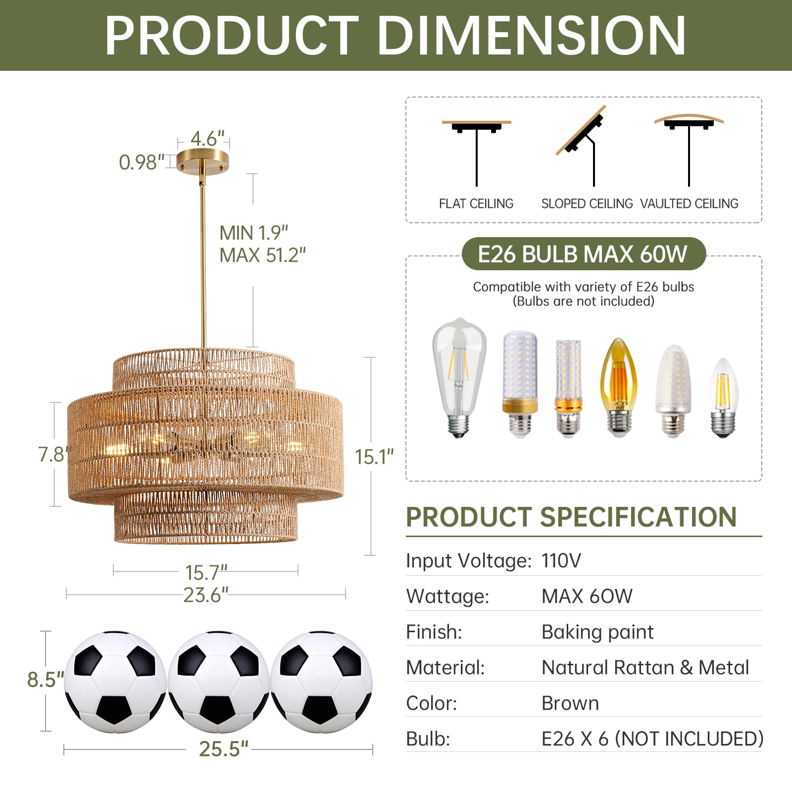 InterMaka easy-install design ships with clear mounting instructions.
