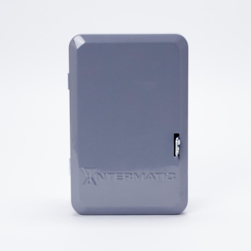 Intermatic DT101 back panel showing wiring terminals for dependable installation