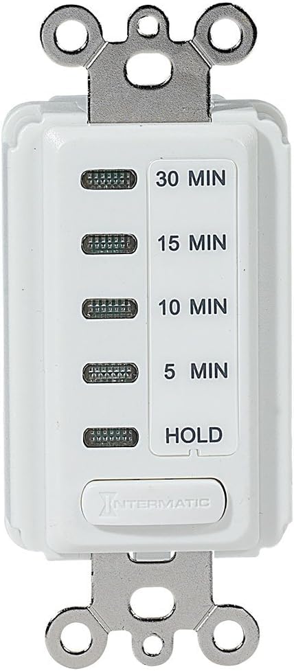 Intermatic EC200WK compact white design blends with modern interiors.