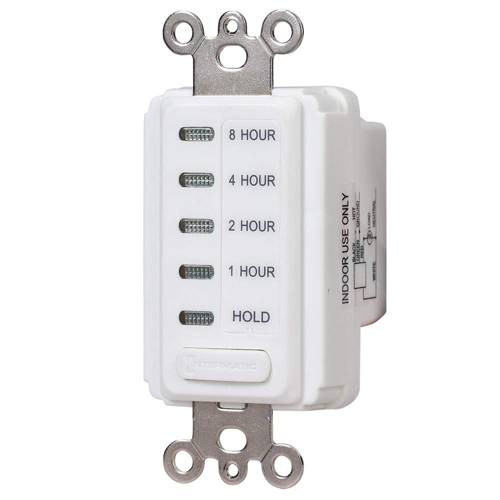 Intermatic EI220W CFL-compatible timer for versatile lighting control.