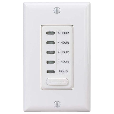 Intermatic EI220W timer dial control for precise scheduling.