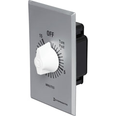 Intermatic FF15MC timer with brushed metal finish for energy-efficient lighting control