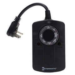 Intermatic HB51K dusk-to-dawn timer powers outdoor lights automatically