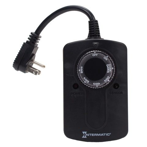 Intermatic HB51K dusk-to-dawn timer powers outdoor lights automatically