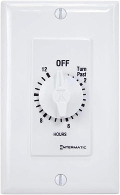 Intermatic SW12HWK 12-hour timer dial for precise daily control of lighting.