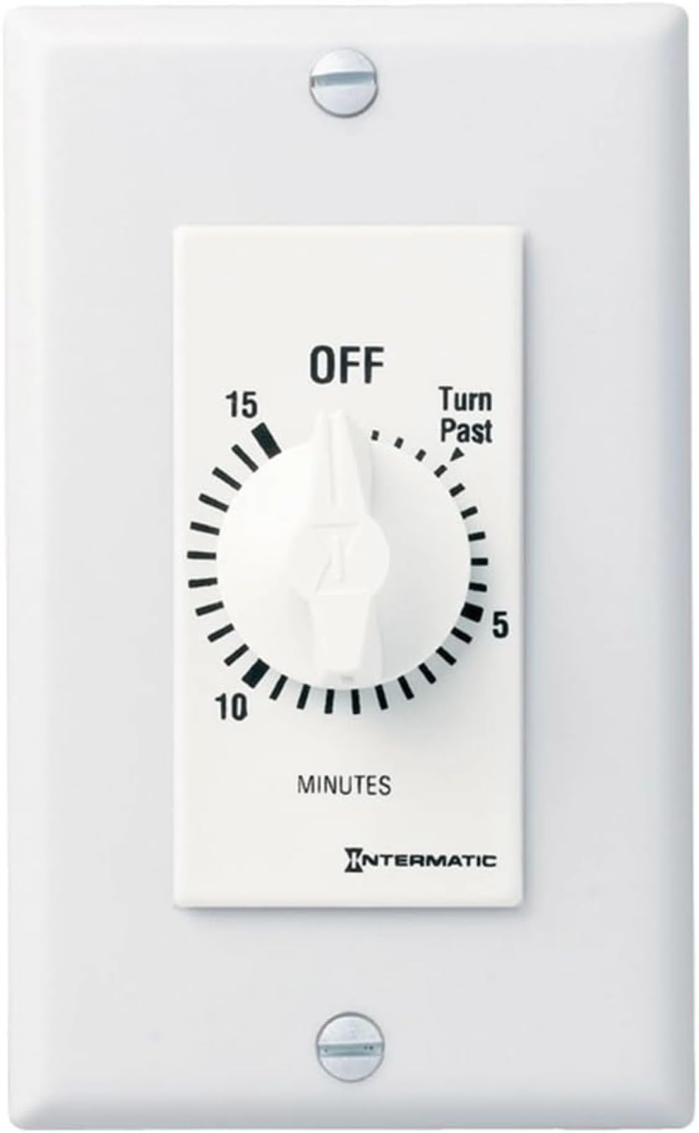 Intermatic SW15MWK 15-minute timer dial for precise on-time control of lights