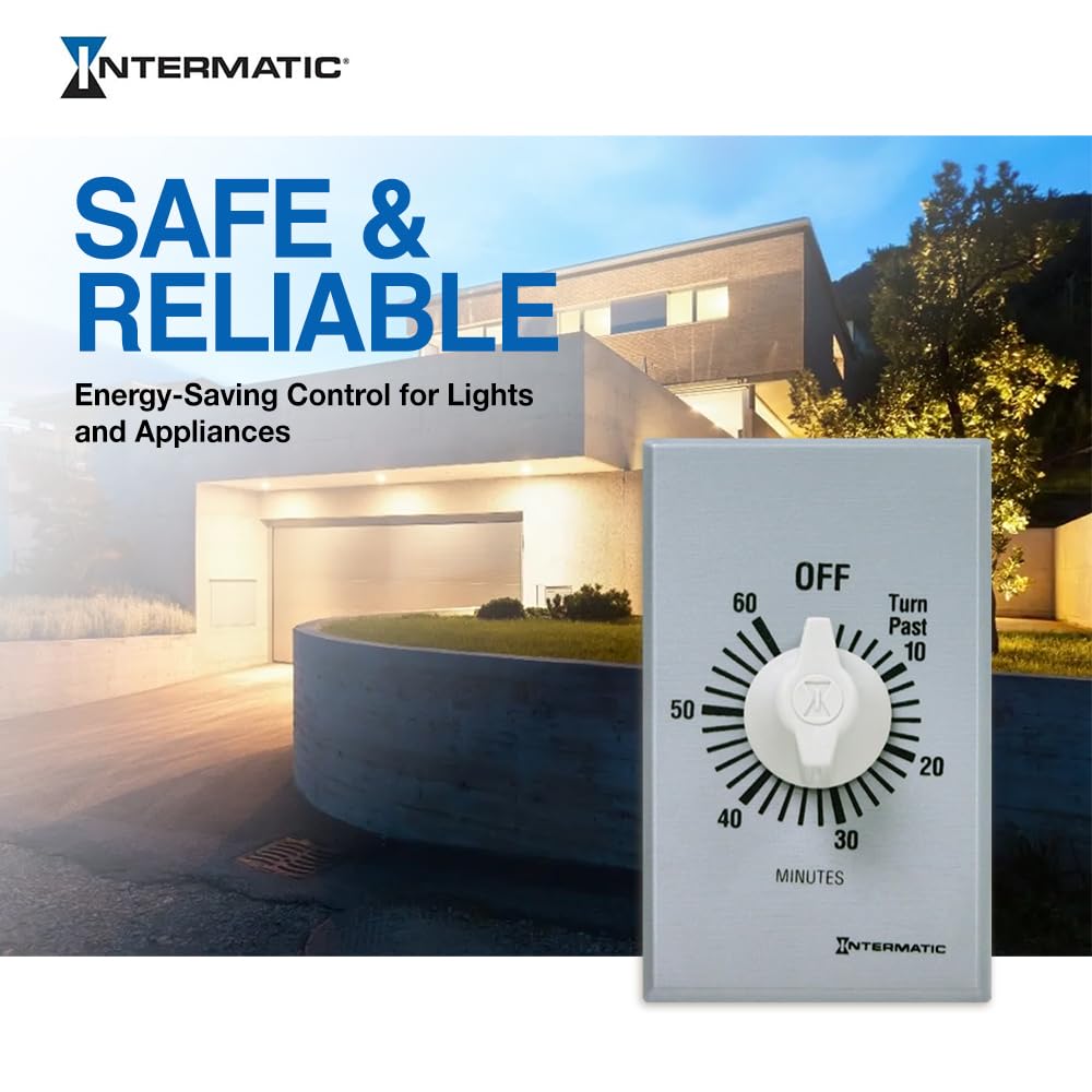 Intermatic SW60MK CSA-certified timer for safe, compliant installation in homes and offices.