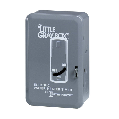 WH40 timer side view with slim profile for wall mounting and wiring practicality