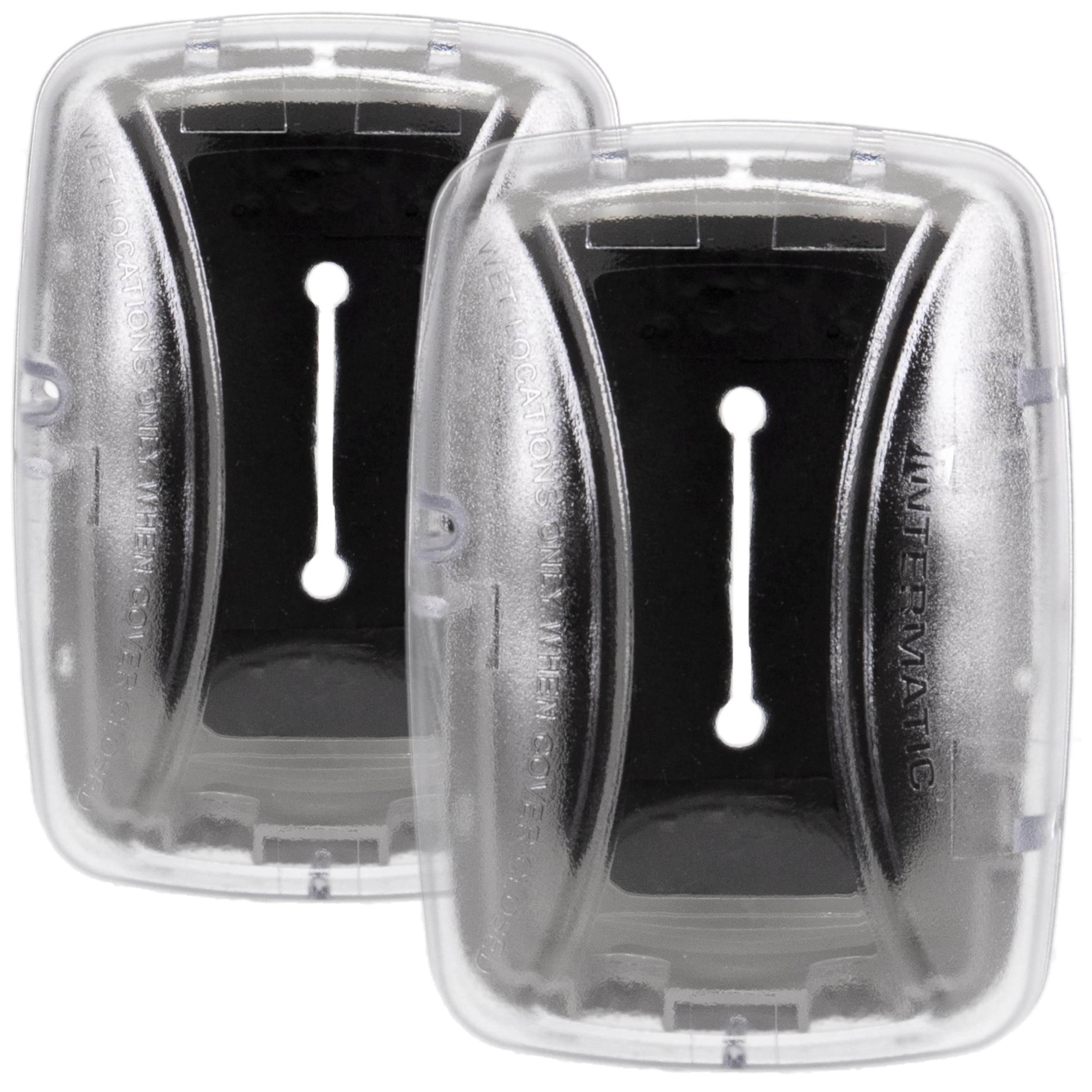 Intermatic WP3100C outdoor cover closeup with weatherproof seal for outdoor use.