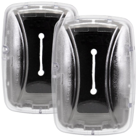 Intermatic WP3100C outdoor cover closeup with weatherproof seal for outdoor use.