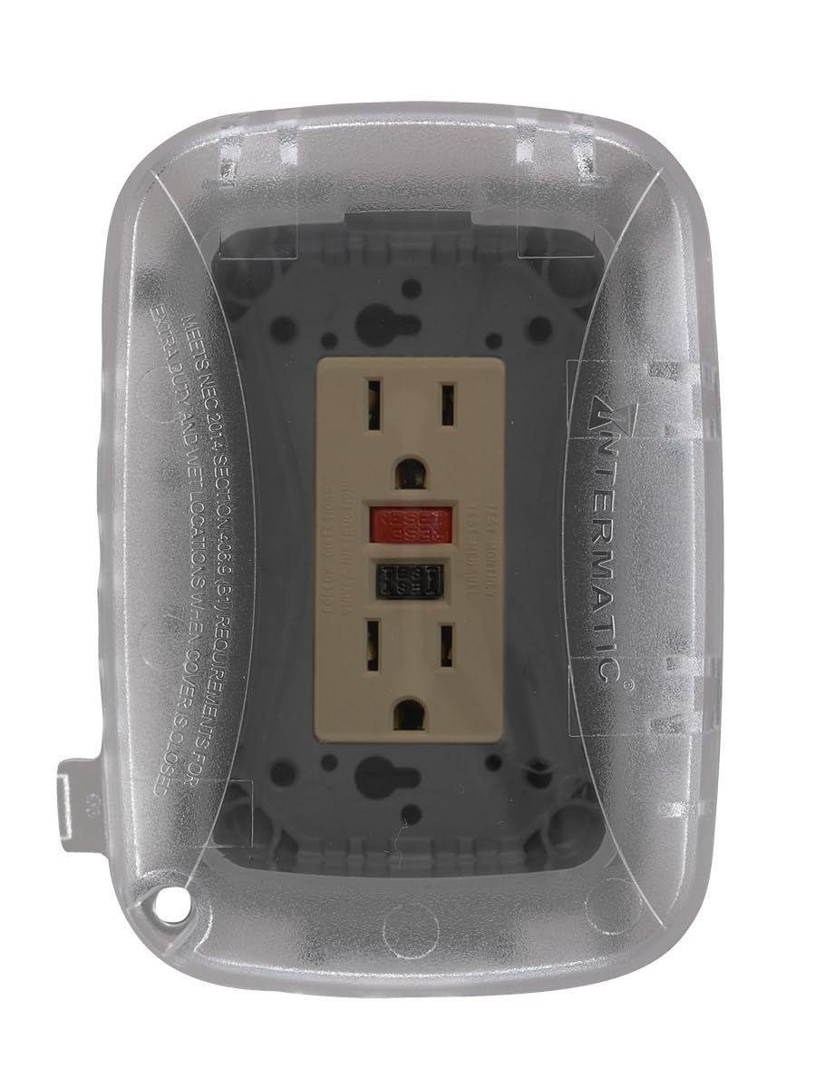 Intermatic WP5100C two-pack shown for versatile outdoor coverage.