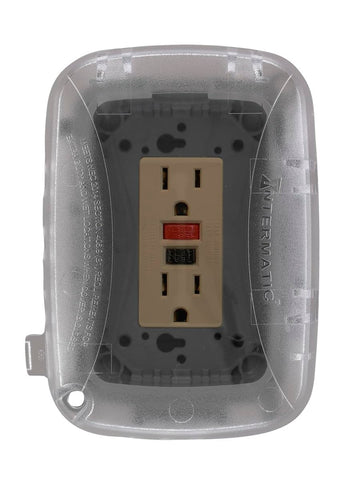 Intermatic WP5100C two-pack shown for versatile outdoor coverage.