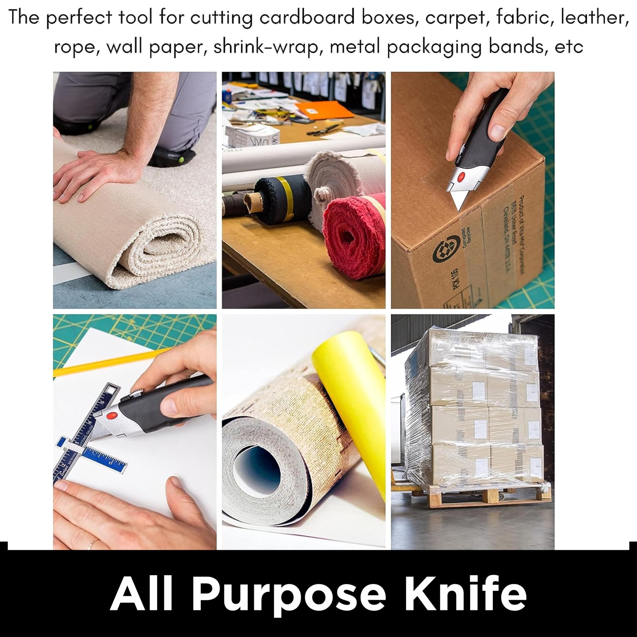 Internet's Best carpet cutting with precise, clean edges.