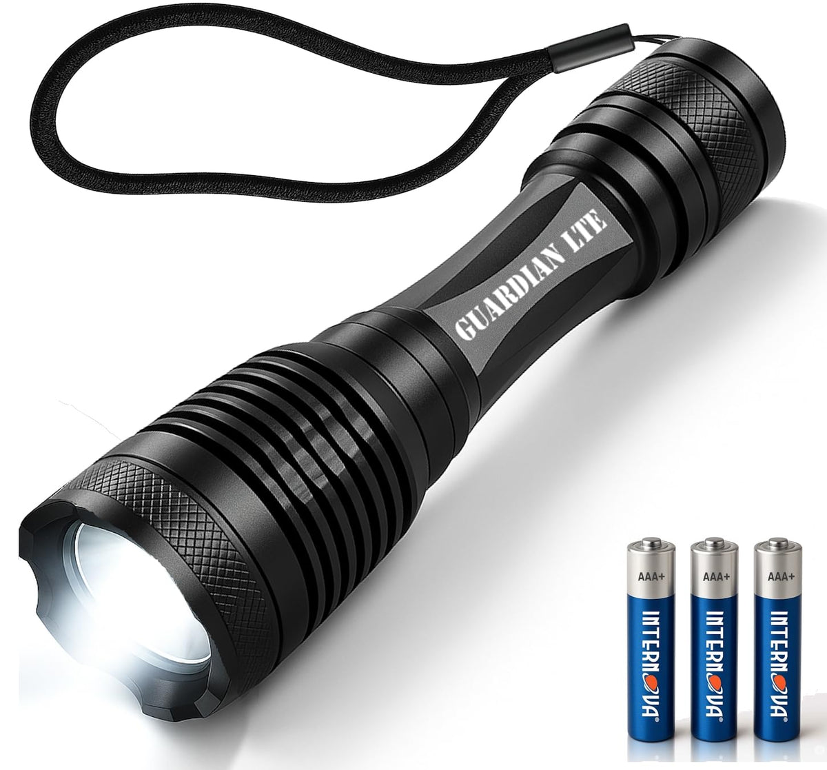 INTERNOVA Guardian LTE beam delivering 500 lumens illuminates campsite clearly.