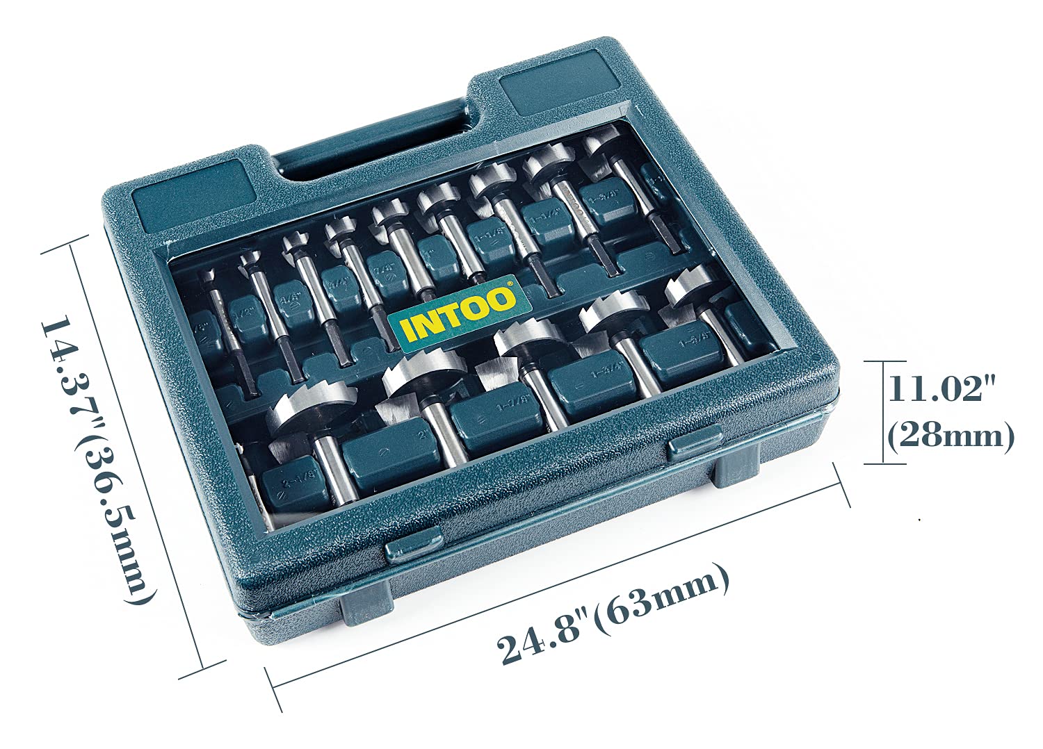 INTOO high quality bits resist shocks for longer tool life