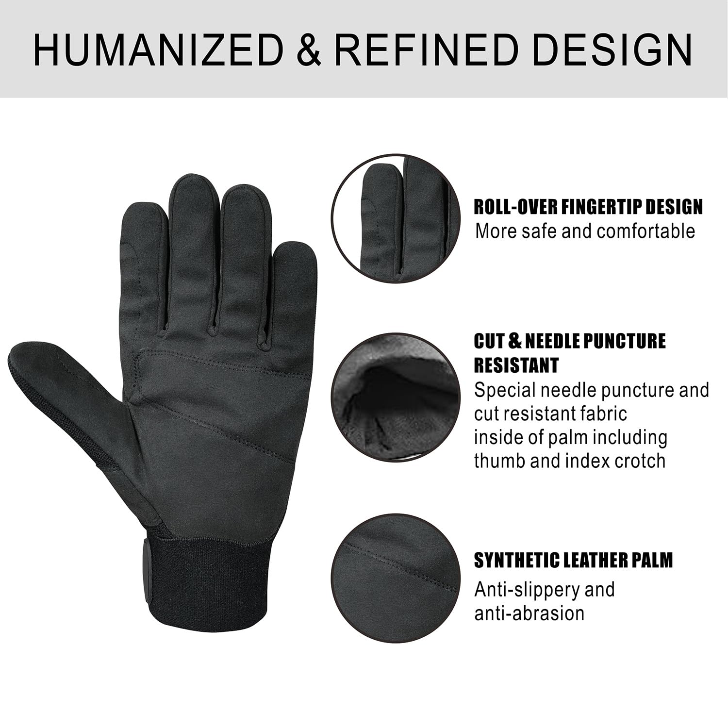 Intra-FIT breathable back panel with spandex for all-day comfort