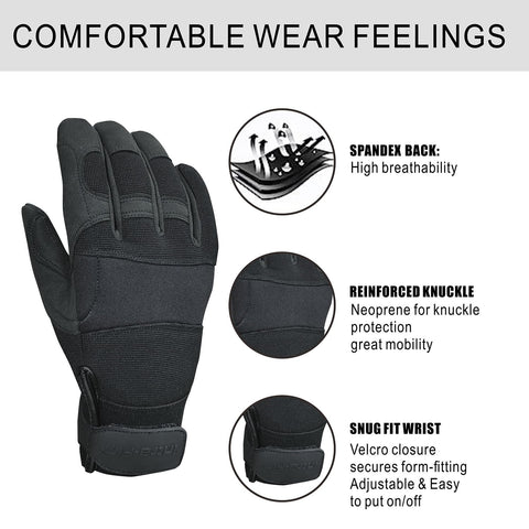 Intra-FIT thorn-proof gloves palm with synthetic leather showing cut protection