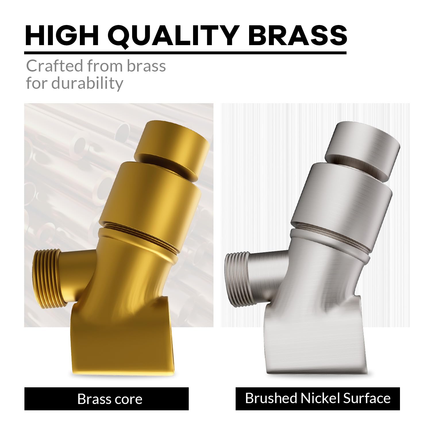 Hassle-free installation with tool-free setup and secure lock