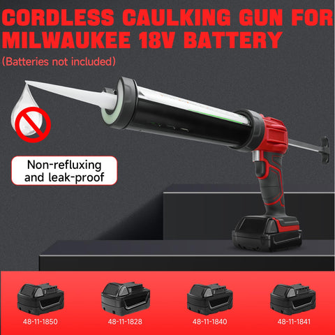 IOHBThe caulking gun shows four-speed control for bead management on different gaps.