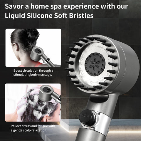 Iopsk ergonomic bracket ensures stable mounting during daily showers.
