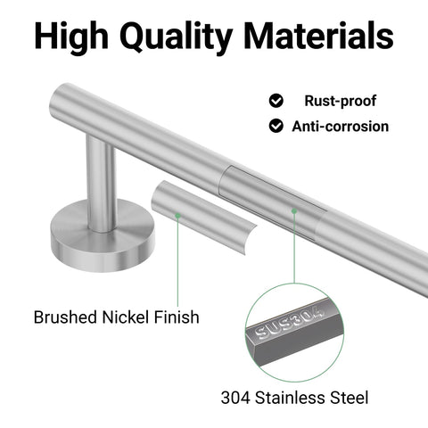 IOQ 304 stainless steel close-up highlights smooth edges.