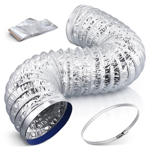 iplusmile 7inch ducting assembly showing reinforced four-layer design for durability