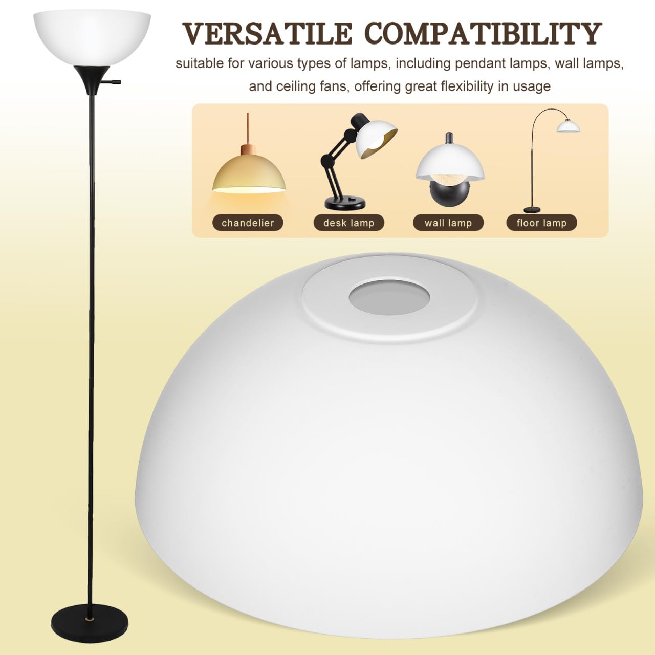 iplusmile simple tool-free installation for floor lamps