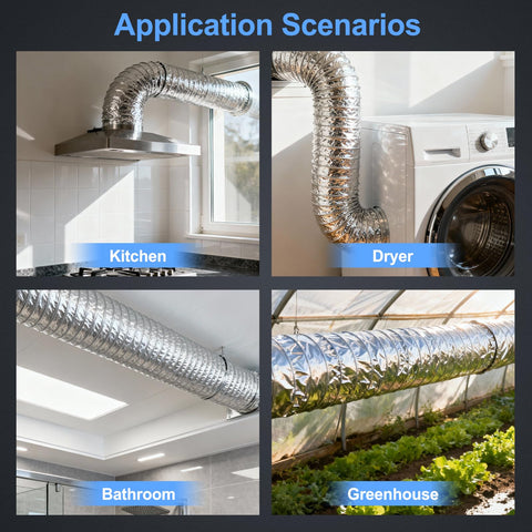 iplusmile kink-free airflow duct maintains steady performance