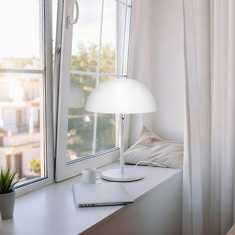 iplusmile mushroom-shaped white lamp cover enhances ambiance