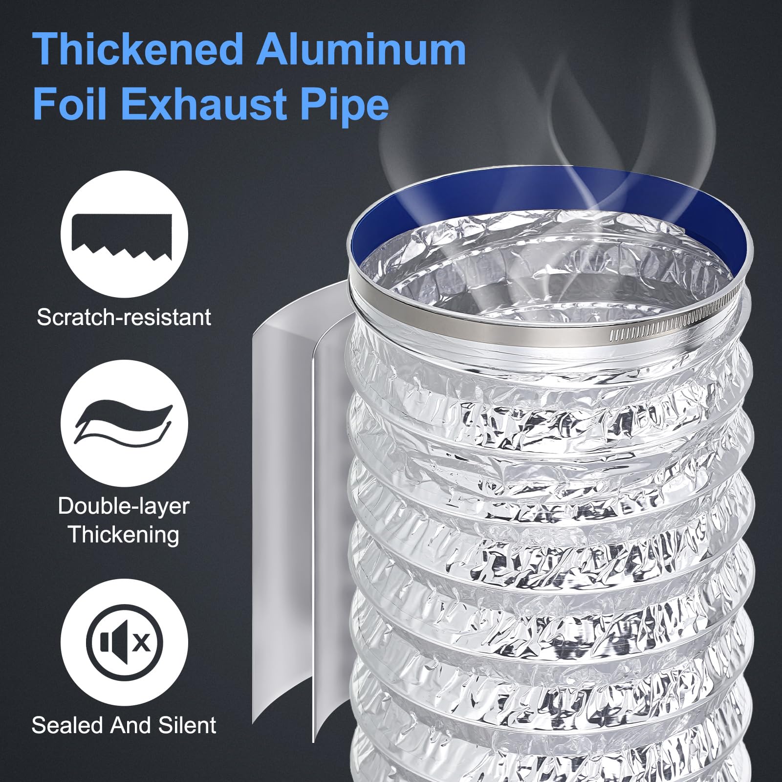 iplusmile portable AC exhaust duct for versatile cooling