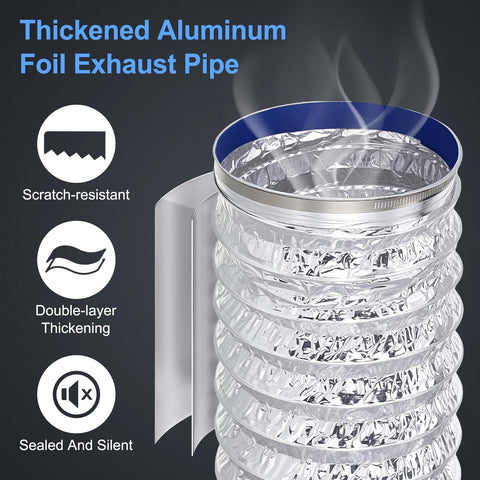 iplusmile portable AC exhaust duct for versatile cooling