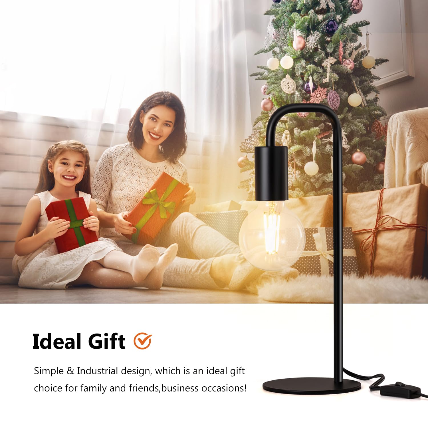 Iporovon lamp installs in three steps for quick setup.