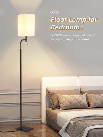 Iporovon floor lamp ideal for living rooms, bedrooms, offices, and kids' spaces.