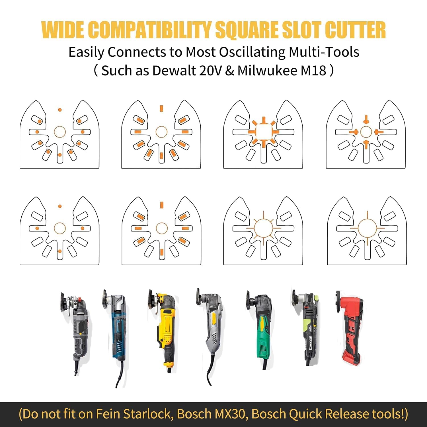 iqihan square slot cutter side angle demonstrates rugged construction for enduring performance.