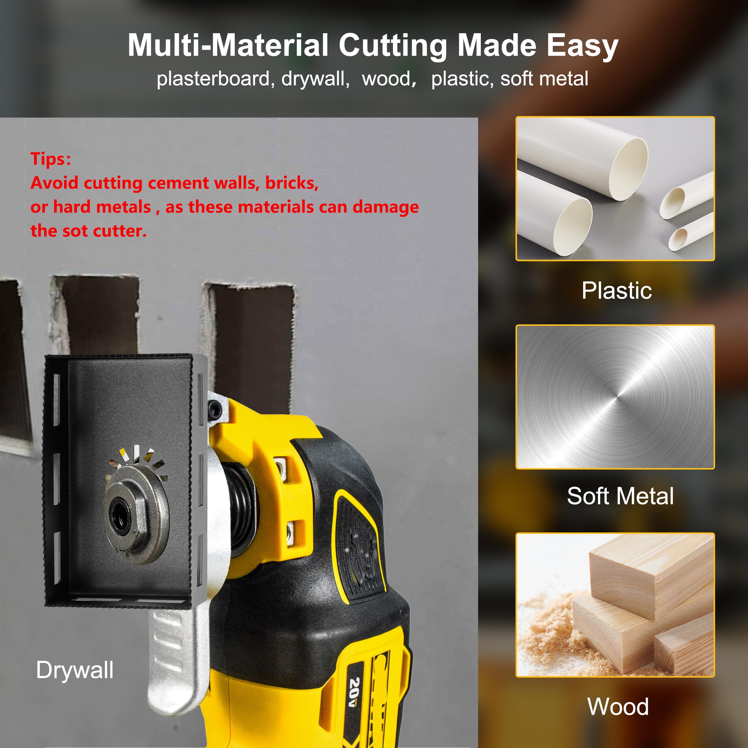 iqihan square slot cutter universal arbor compatibility with popular tools.