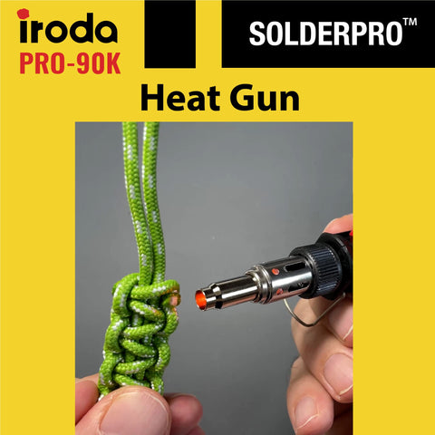 IRODA SolderPro 90K case included for organized transport.