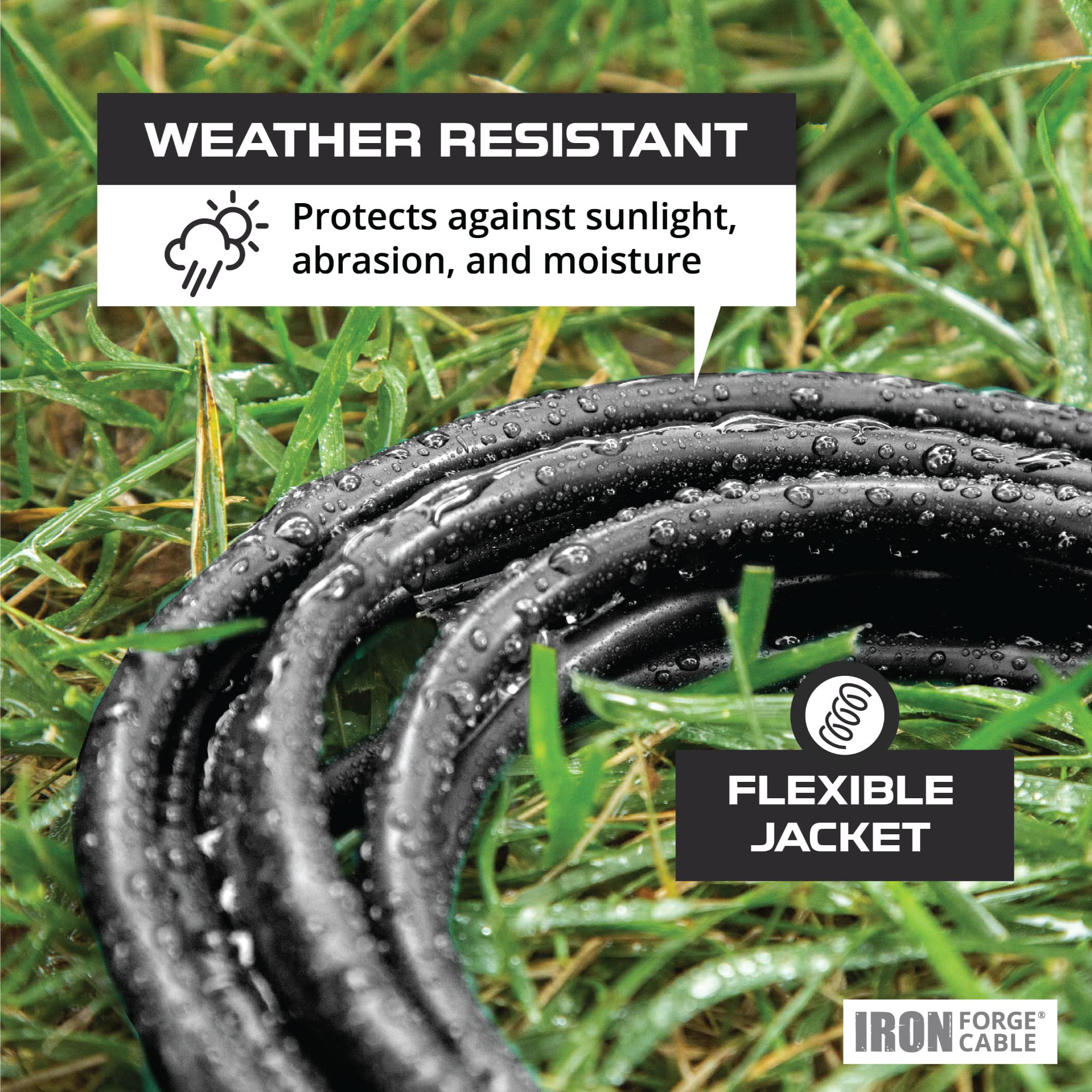 Iron Forge Cable extreme temperature range supports reliable performance in harsh weather