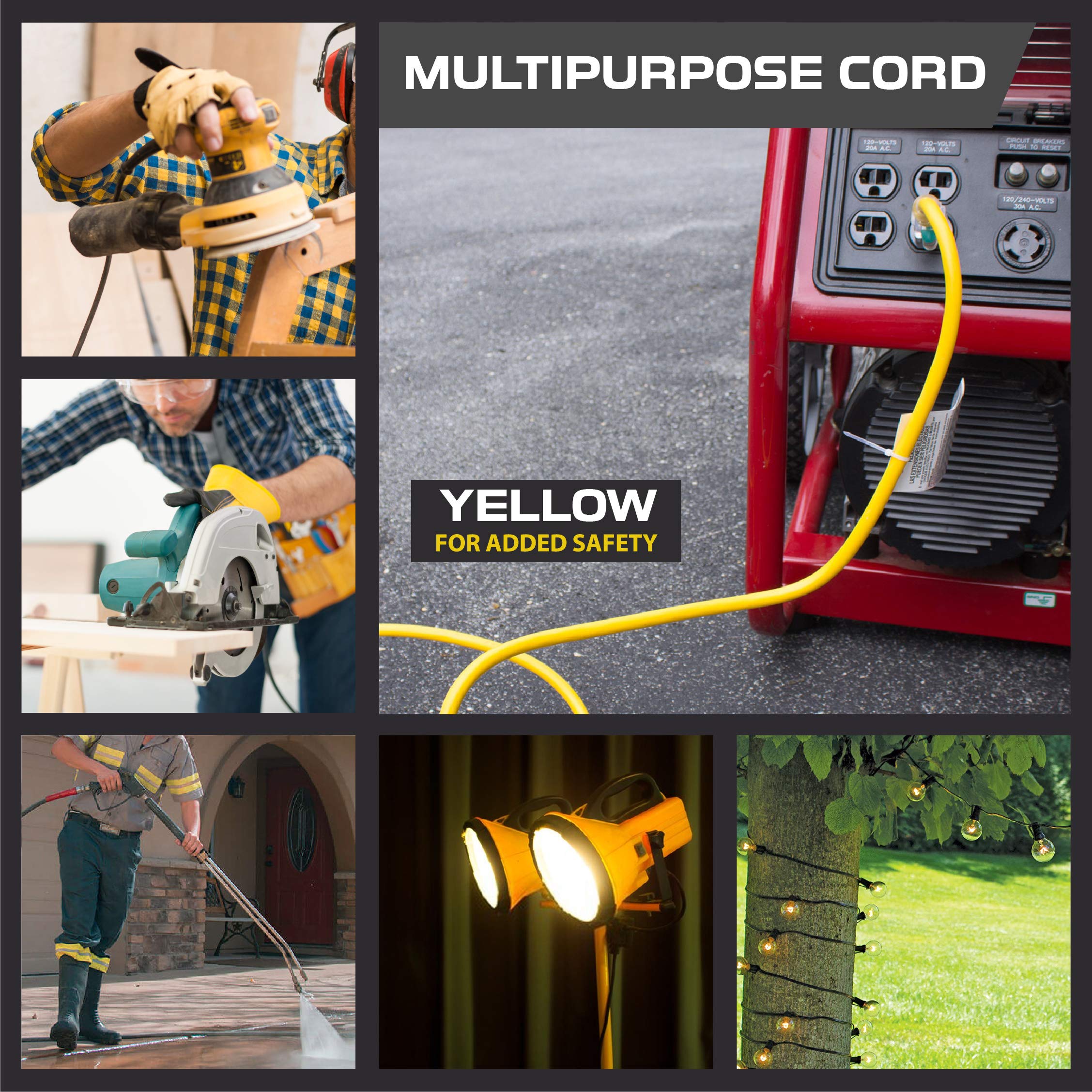 Iron Forge Cable heavy-duty cord for construction and landscaping
