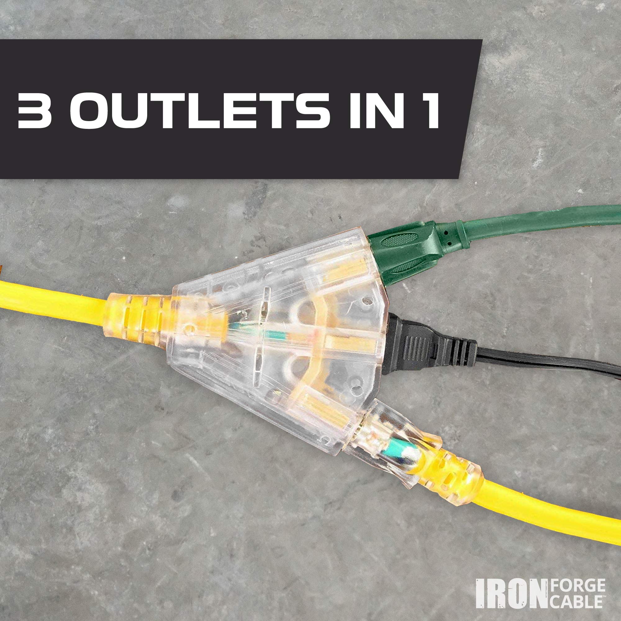 Iron Forge Cable reinforced blades resisting bending during heavy-duty tasks.