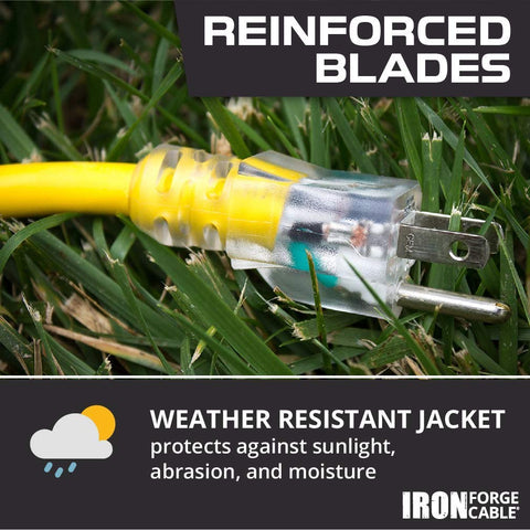 Iron Forge Cable wide temperature range for year-round use