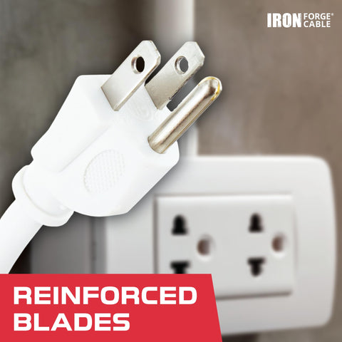 IRON FORGE CABLE UL-certified extension for reliable outdoor use.