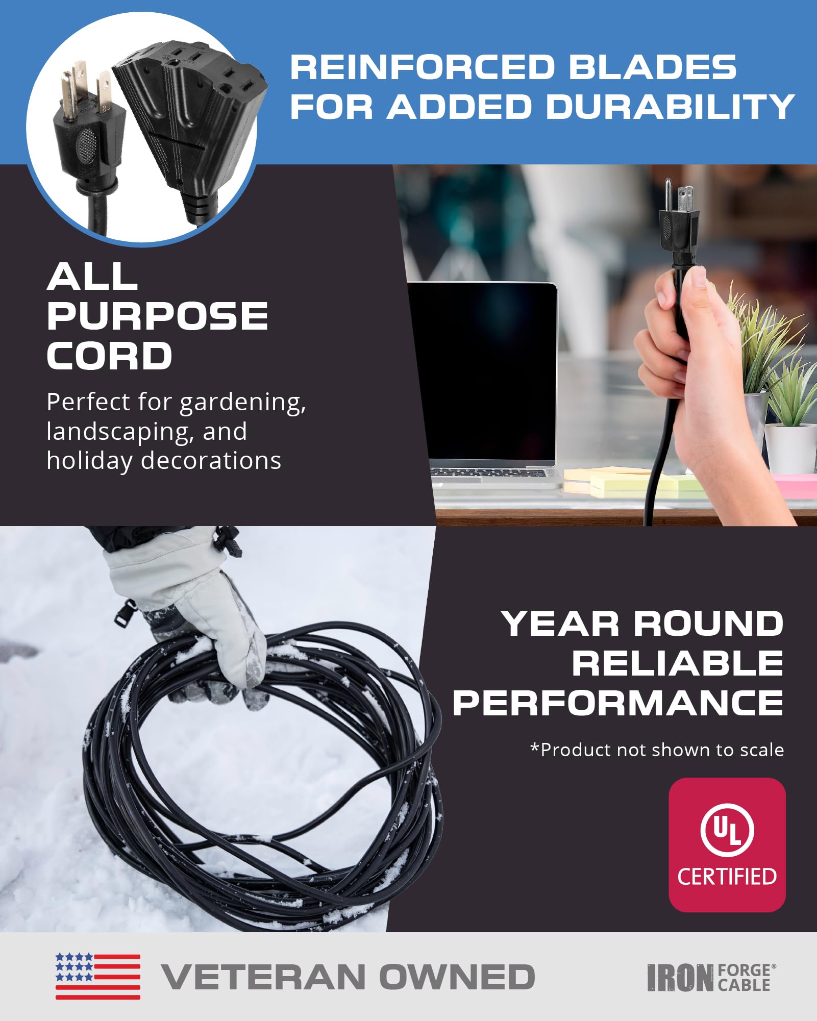 Iron Forge Cable veteran-owned brand supports durable outdoor power solutions