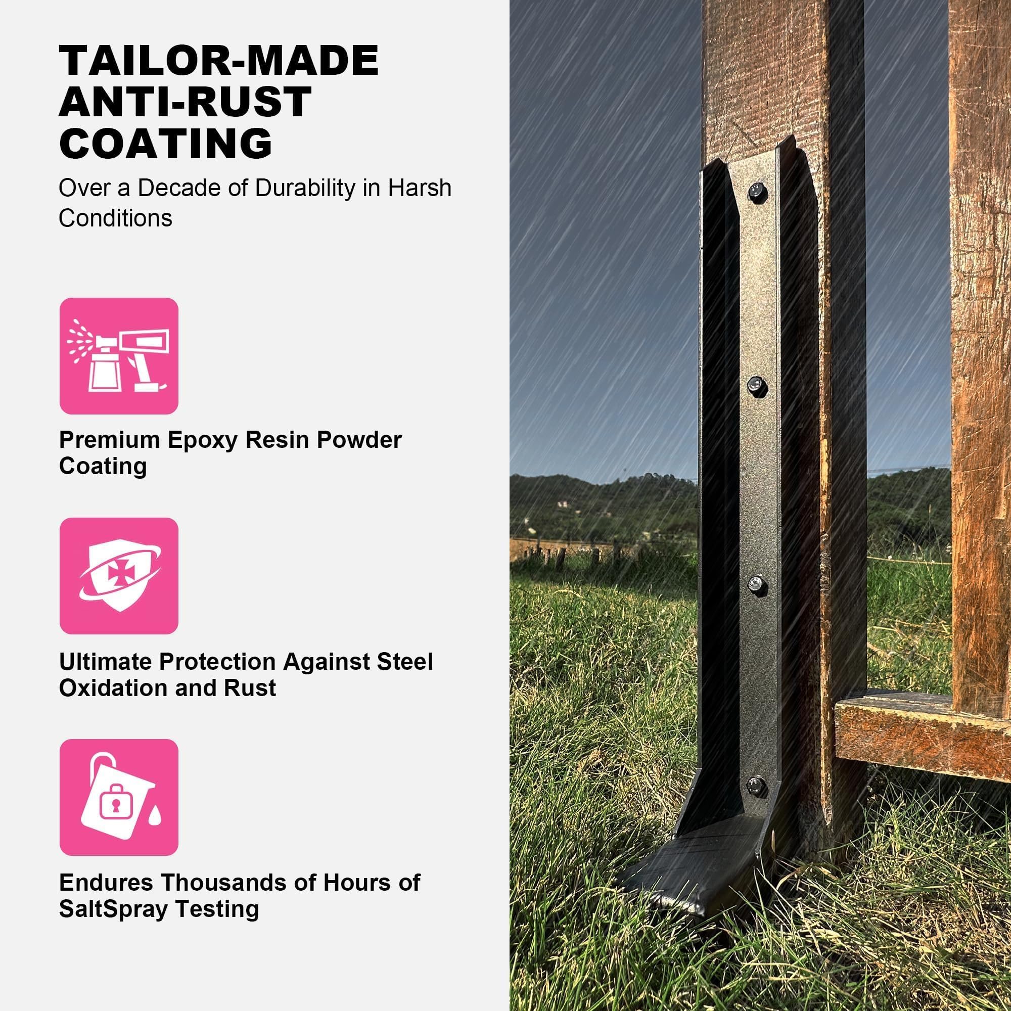 IRONBABE outdoor use example emphasizes garden reliability in varied weather.